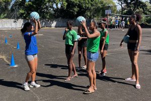 Alice Clark – Netball Development in Mauritius