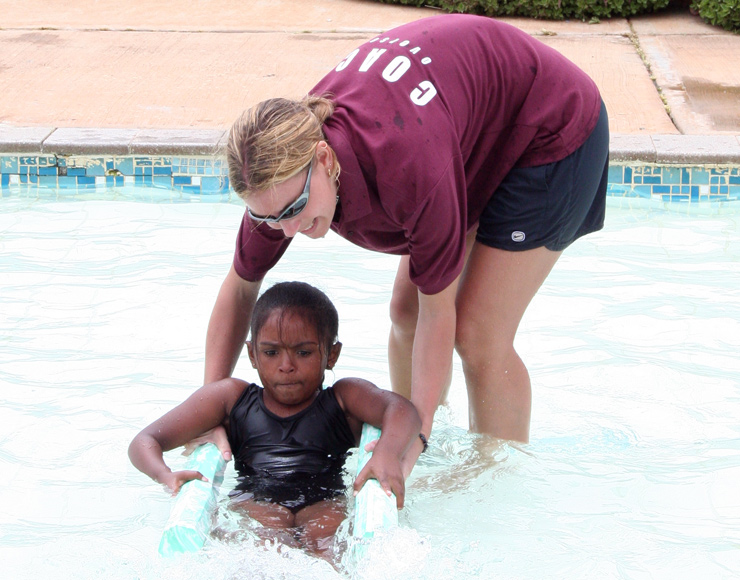 Swimming Project for Kids in Africa